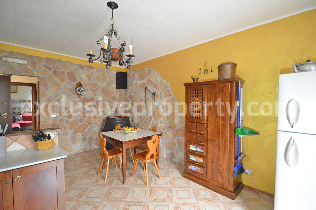 Charming Habitable Villa with Flat - Fenced Land for Sale in Beautiful Abruzzo - Italy