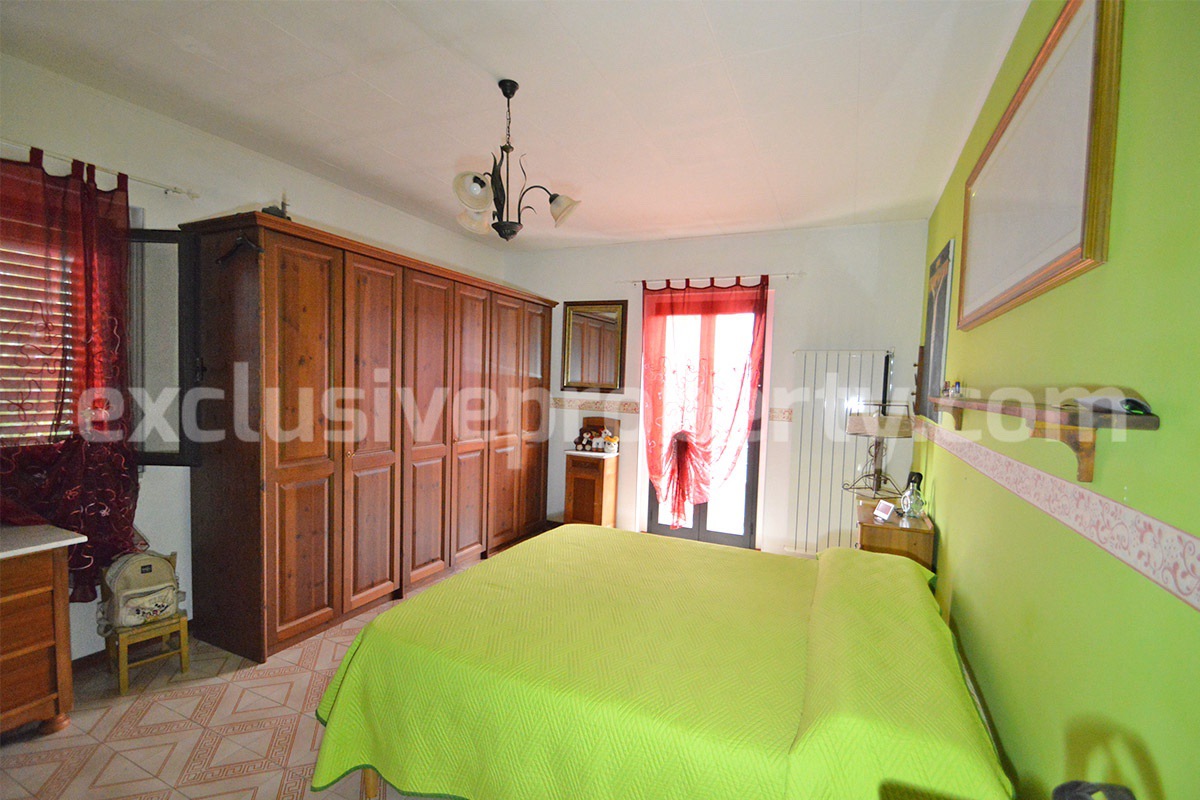 Charming Habitable Villa with Flat - Fenced Land for Sale in Beautiful Abruzzo - Italy