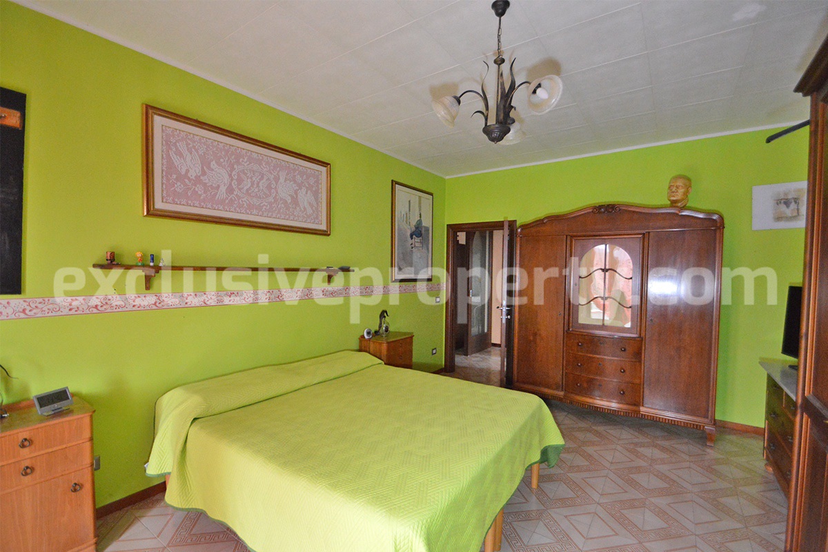 Charming Habitable Villa with Flat - Fenced Land for Sale in Beautiful Abruzzo - Italy