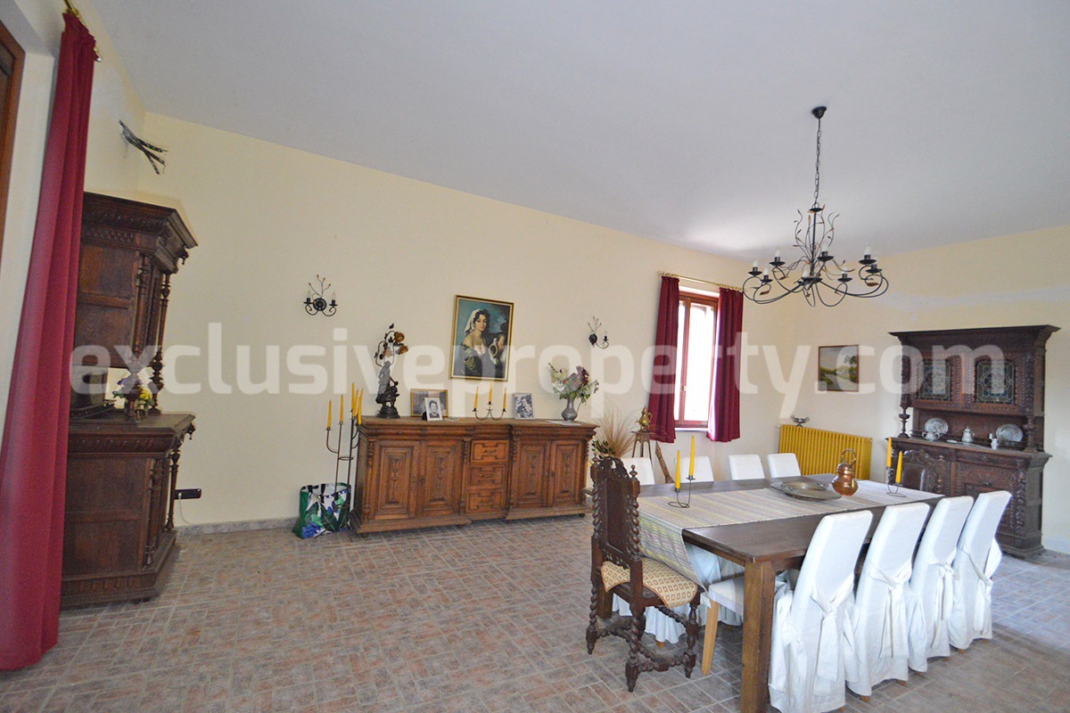 Spacious Villa with Land and Stunning Views for Sale -  Just 1km from Mafalda - Molise - Near the Adriatic Sea