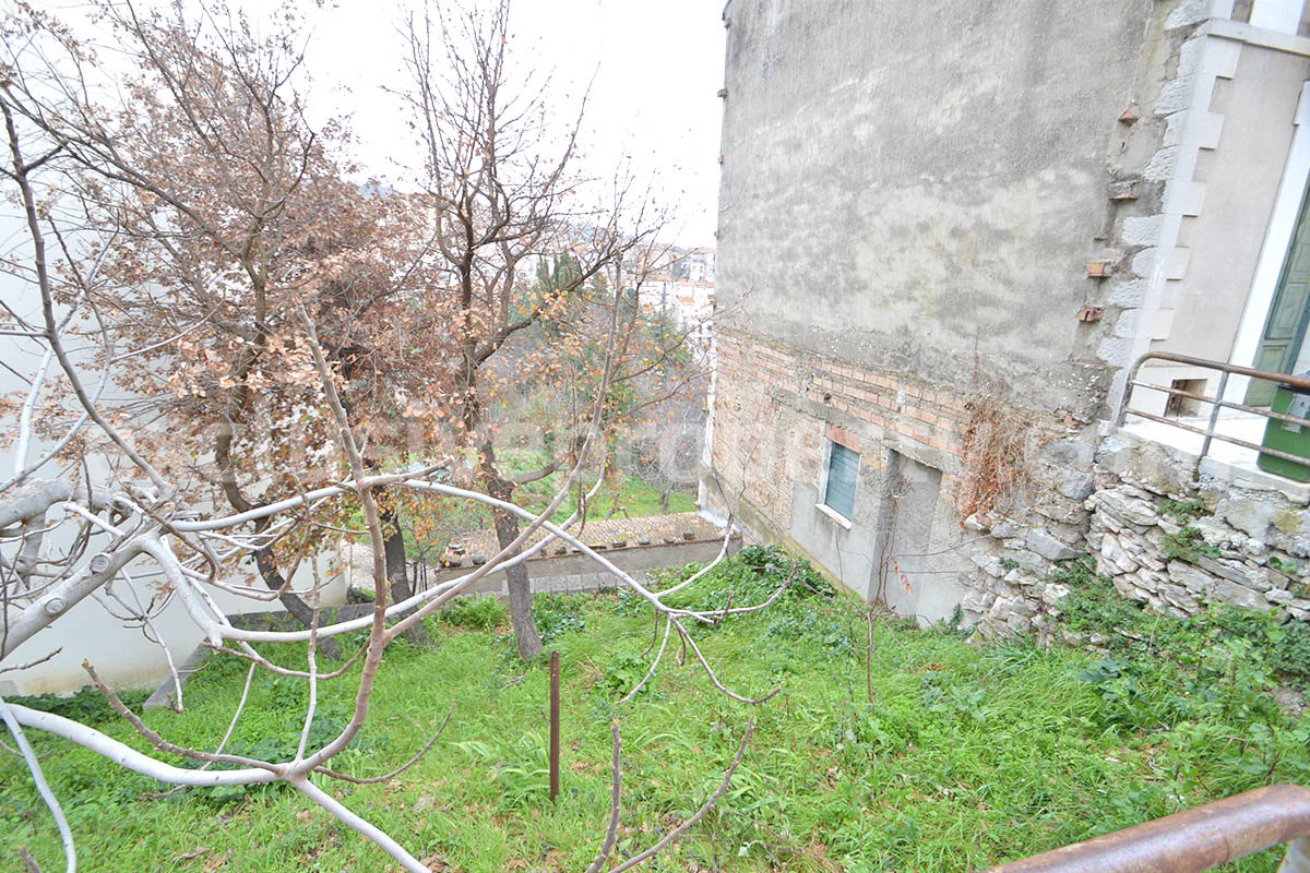 Buy a House in Molise Italy - Historic Italian Home with Antique Floors - Garden - Terraces for Sale