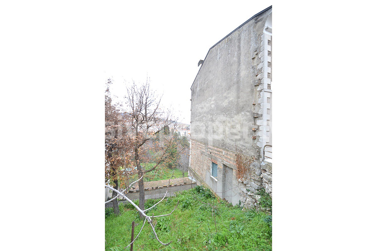 Buy a House in Molise Italy - Historic Italian Home with Antique Floors - Garden - Terraces for Sale