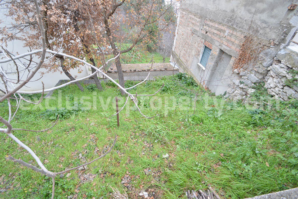 Buy a House in Molise Italy - Historic Italian Home with Antique Floors - Garden - Terraces for Sale