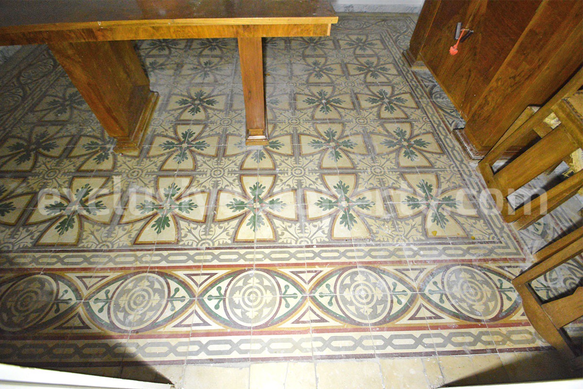 Buy a House in Molise Italy - Historic Italian Home with Antique Floors - Garden - Terraces for Sale