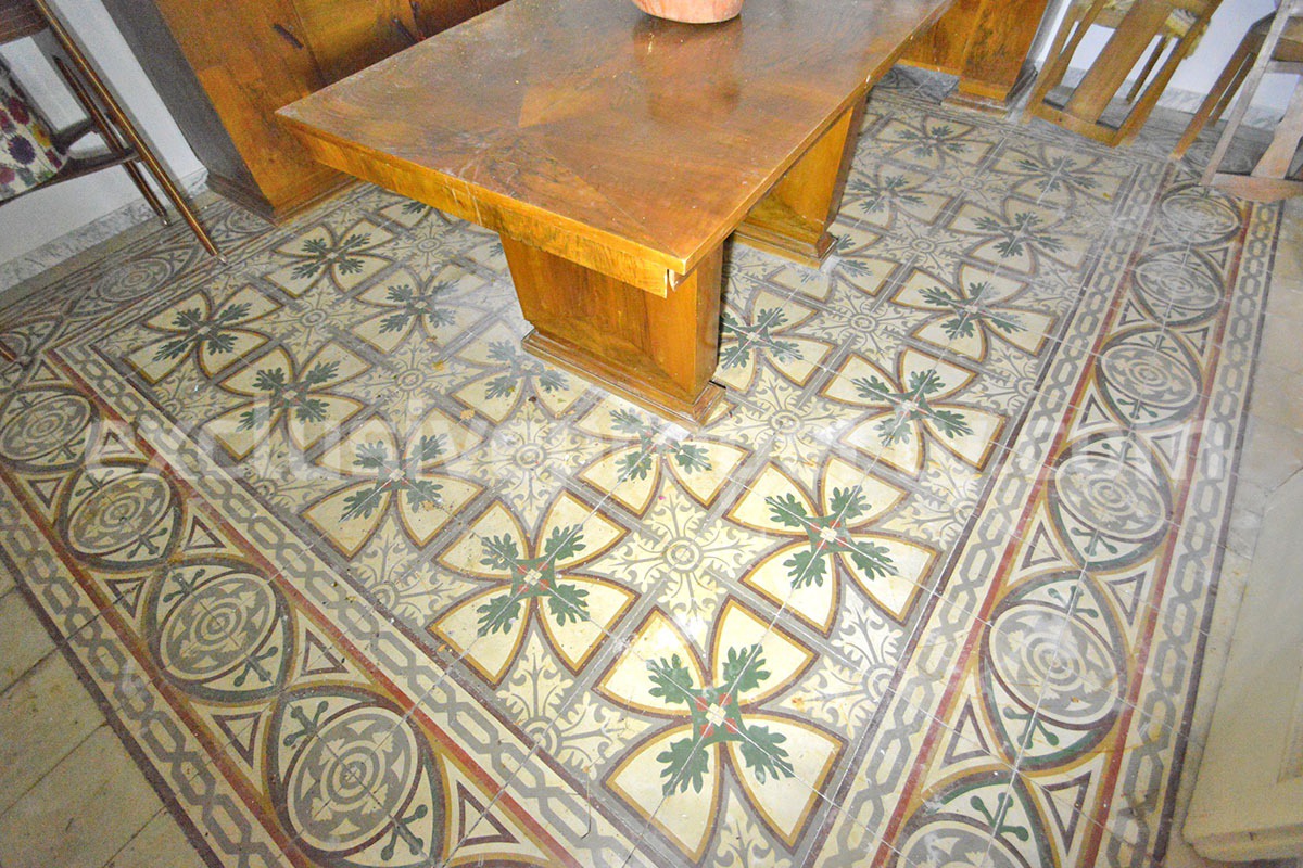 Buy a House in Molise Italy - Historic Italian Home with Antique Floors - Garden - Terraces for Sale