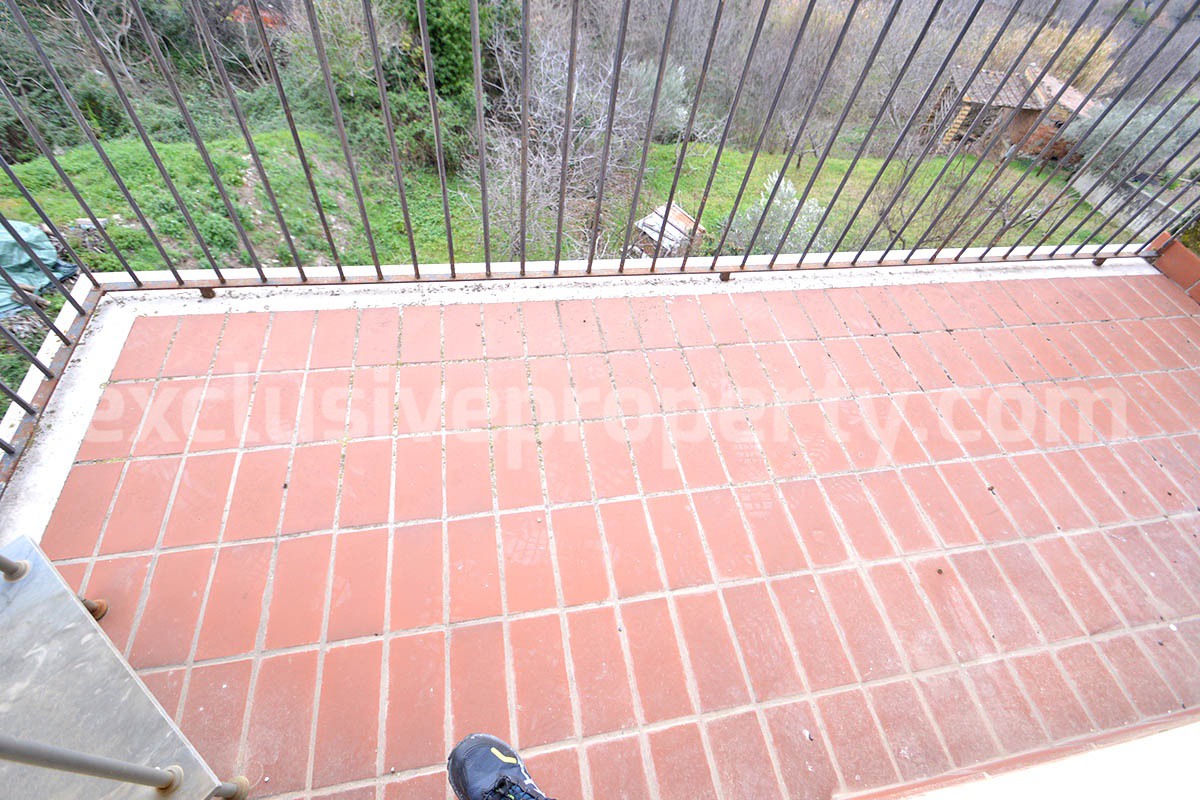 Buy a House in Molise Italy - Historic Italian Home with Antique Floors - Garden - Terraces for Sale