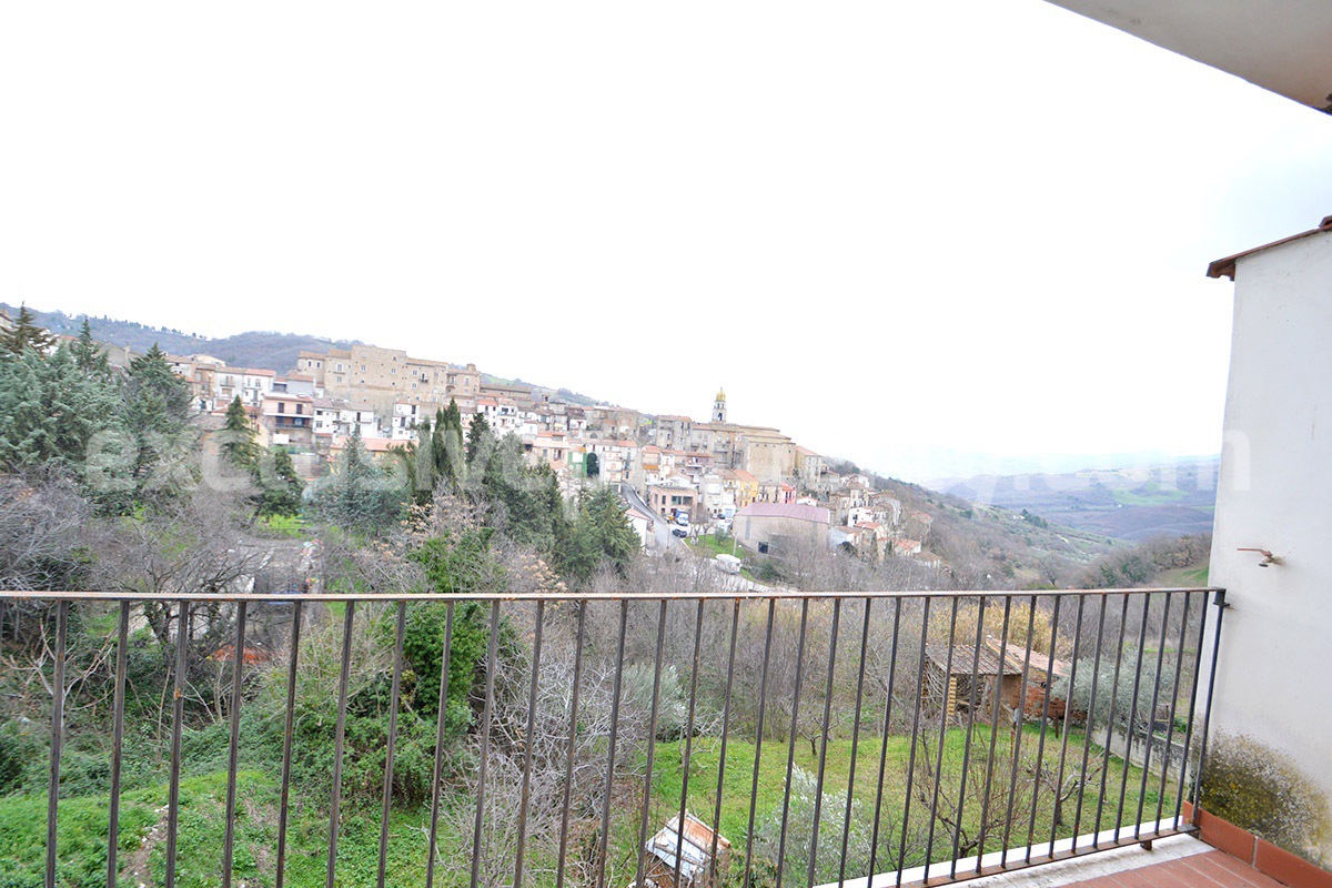 Buy a House in Molise Italy - Historic Italian Home with Antique Floors - Garden - Terraces for Sale