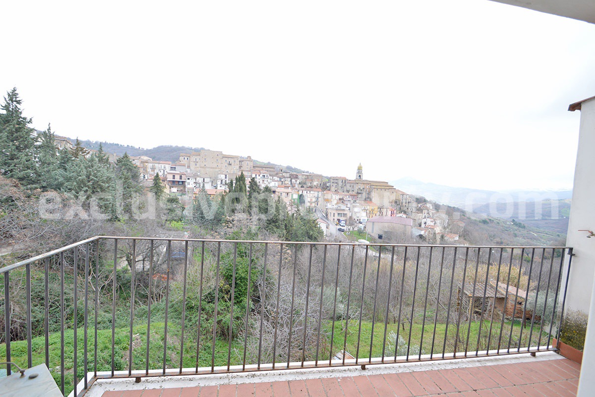 Buy a House in Molise Italy - Historic Italian Home with Antique Floors - Garden - Terraces for Sale