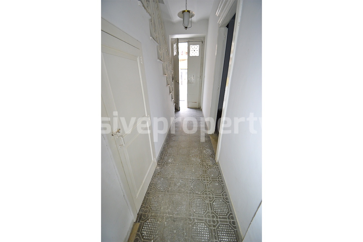 Buy a House in Molise Italy - Historic Italian Home with Antique Floors - Garden - Terraces for Sale