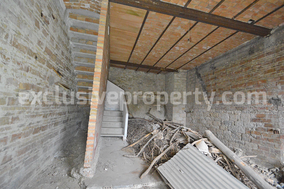 Buy a House in Molise Italy - Historic Italian Home with Antique Floors - Garden - Terraces for Sale