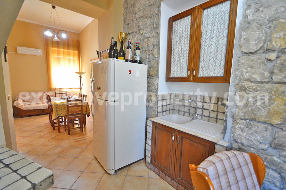Italian Property for Sale - Townhouse with Terrace and 2 Apartments in Palata - Molise