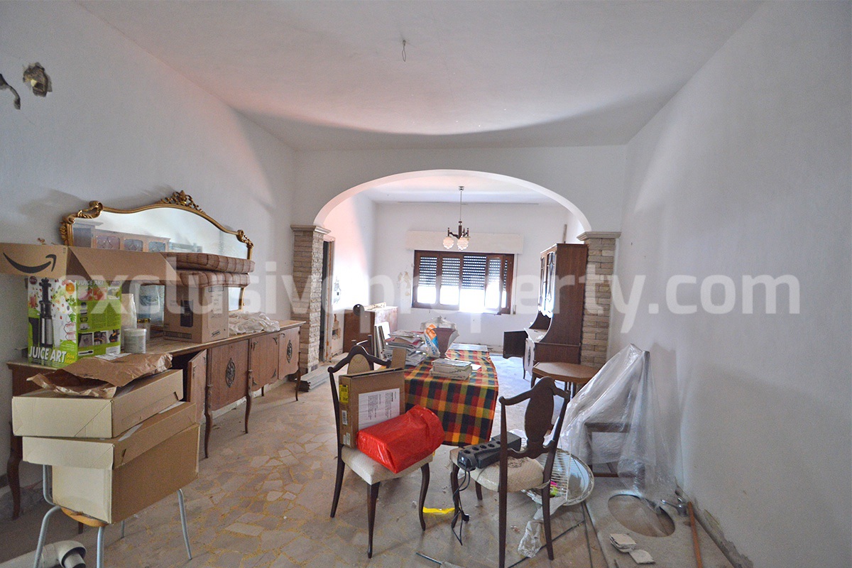 Italian Property for Sale - Townhouse with Terrace and 2 Apartments in Palata - Molise