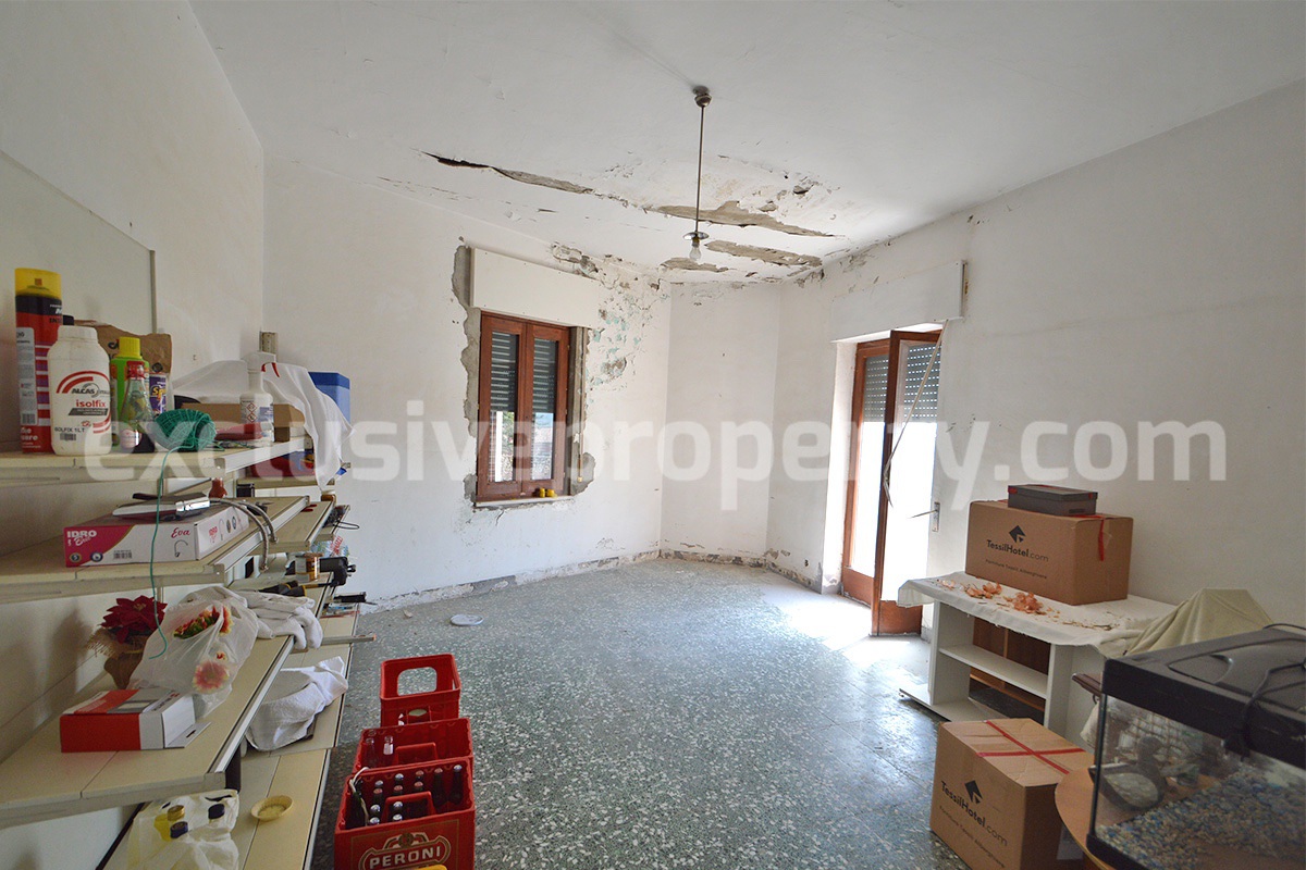 Italian Property for Sale - Townhouse with Terrace and 2 Apartments in Palata - Molise