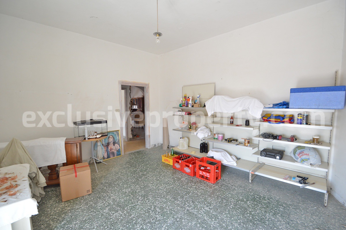 Italian Property for Sale - Townhouse with Terrace and 2 Apartments in Palata - Molise