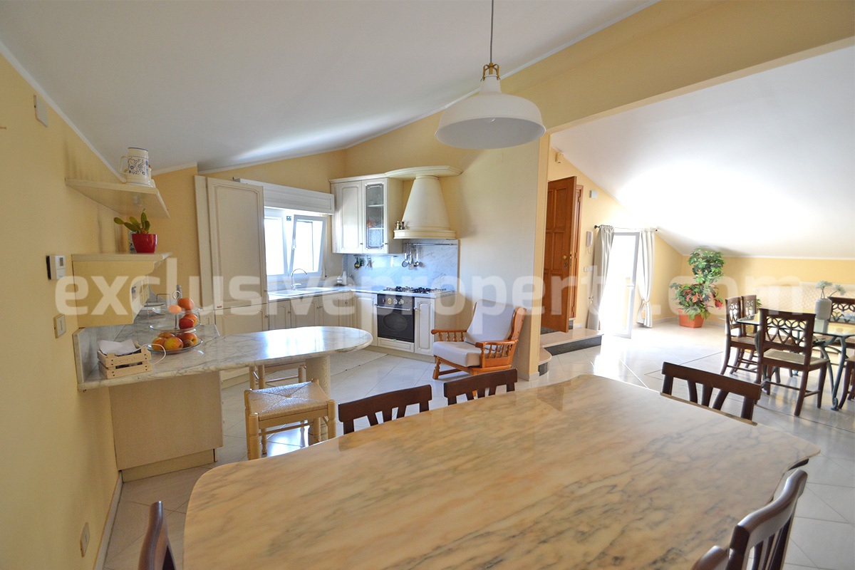 Italian Property for Sale - Townhouse with Terrace and 2 Apartments in Palata - Molise