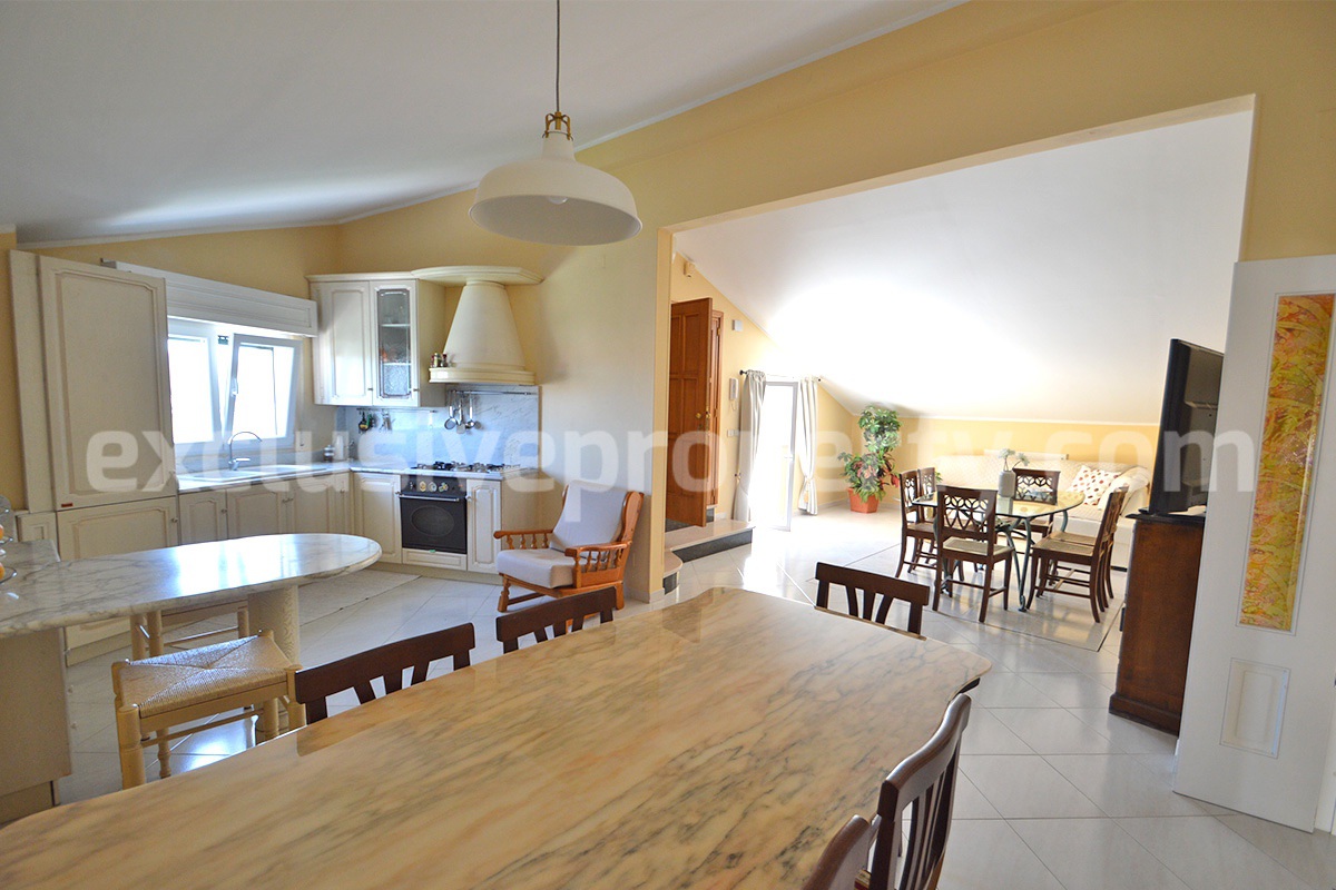 Italian Property for Sale - Townhouse with Terrace and 2 Apartments in Palata - Molise