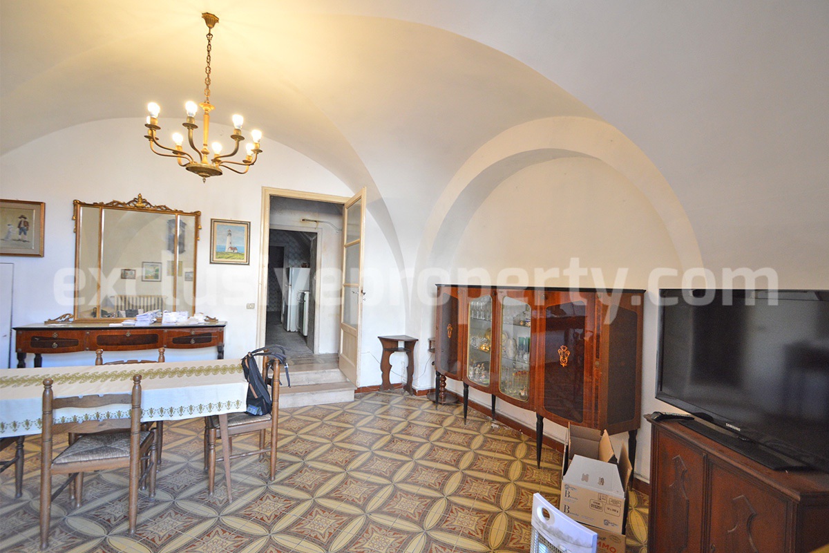 Property with Garden and Panoramic Terrace for Sale in Atessa - Italy