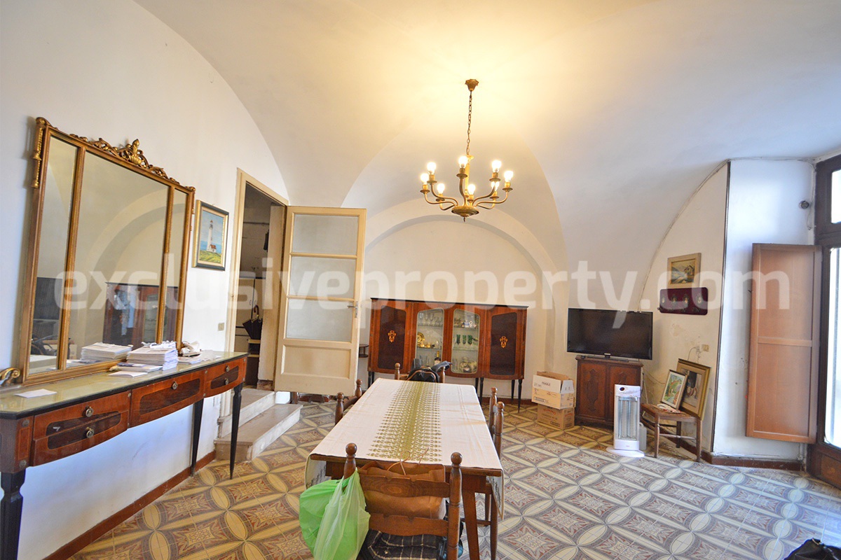 Property with Garden and Panoramic Terrace for Sale in Atessa - Italy
