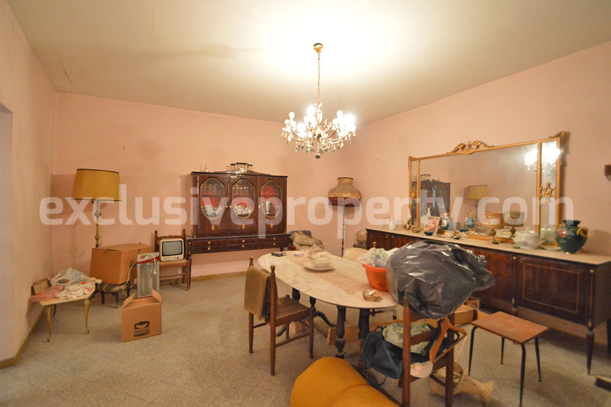 Property with Garden and Panoramic Terrace for Sale in Atessa - Italy
