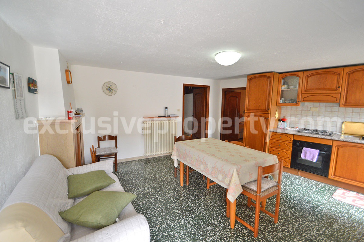 Italian Village Home with Cellars and Castle Views - Dividable into Two Apartments for sale in Molise