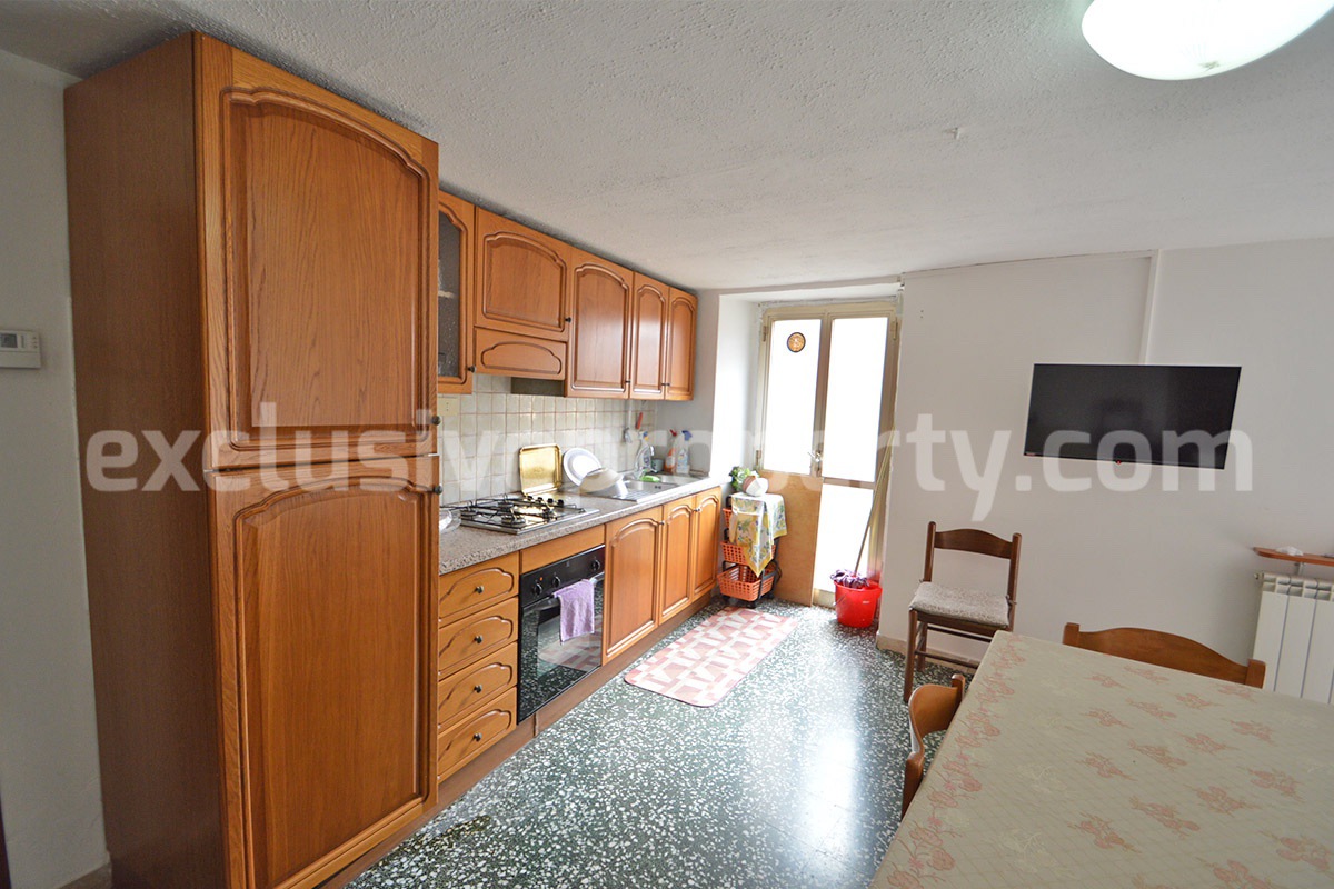 Italian Village Home with Cellars and Castle Views - Dividable into Two Apartments for sale in Molise