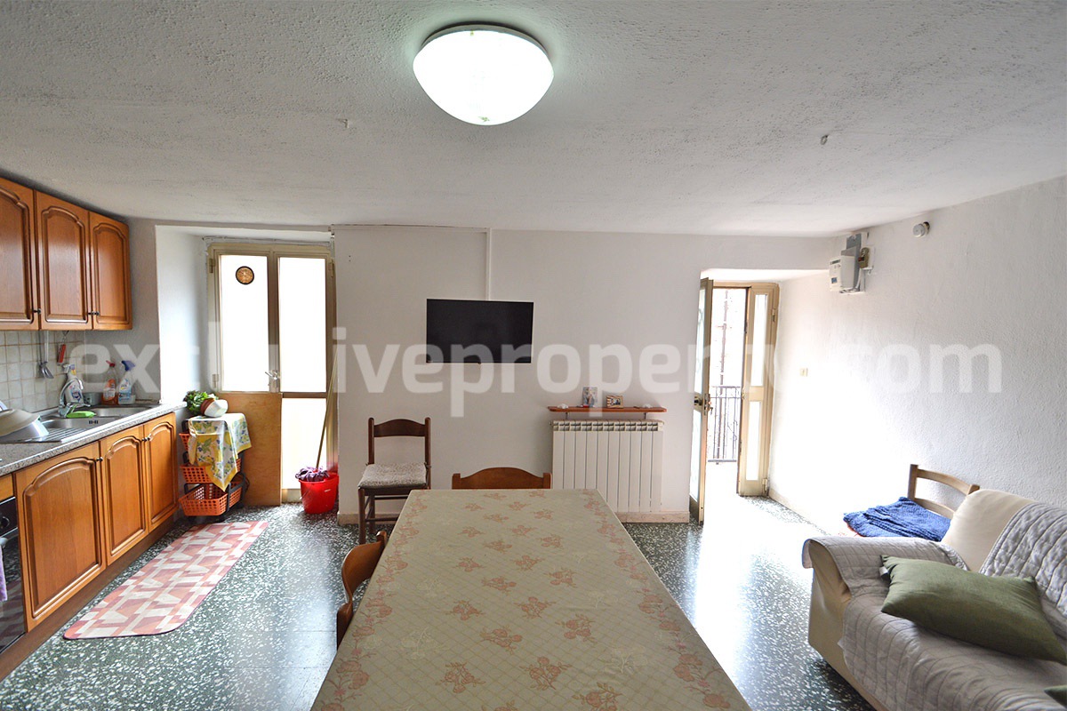 Italian Village Home with Cellars and Castle Views - Dividable into Two Apartments for sale in Molise