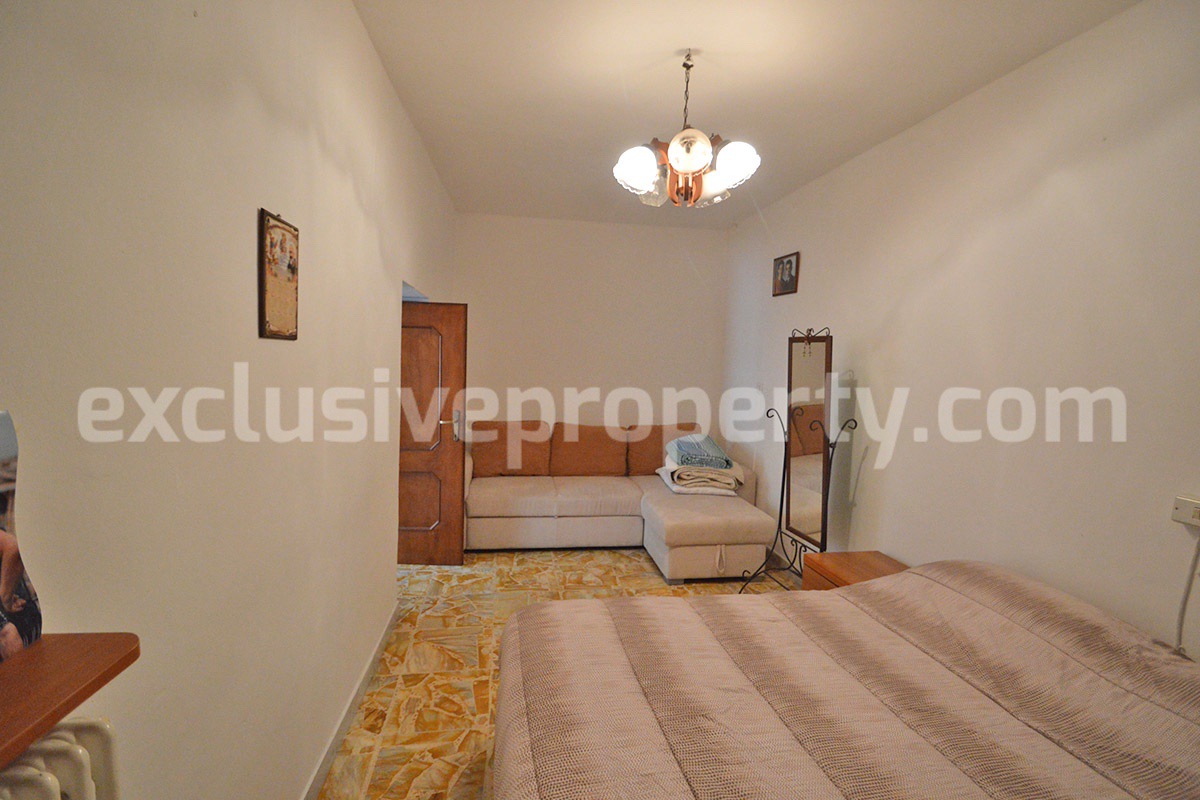 Italian Village Home with Cellars and Castle Views - Dividable into Two Apartments for sale in Molise