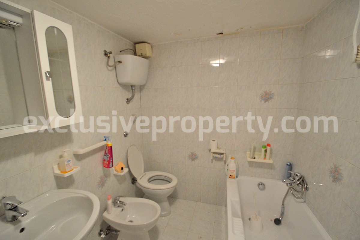 Italian Village Home with Cellars and Castle Views - Dividable into Two Apartments for sale in Molise