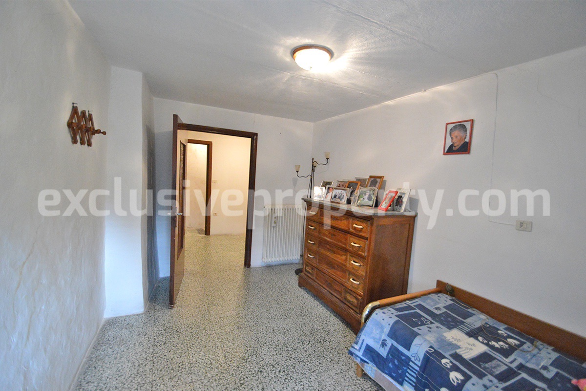 Italian Village Home with Cellars and Castle Views - Dividable into Two Apartments for sale in Molise