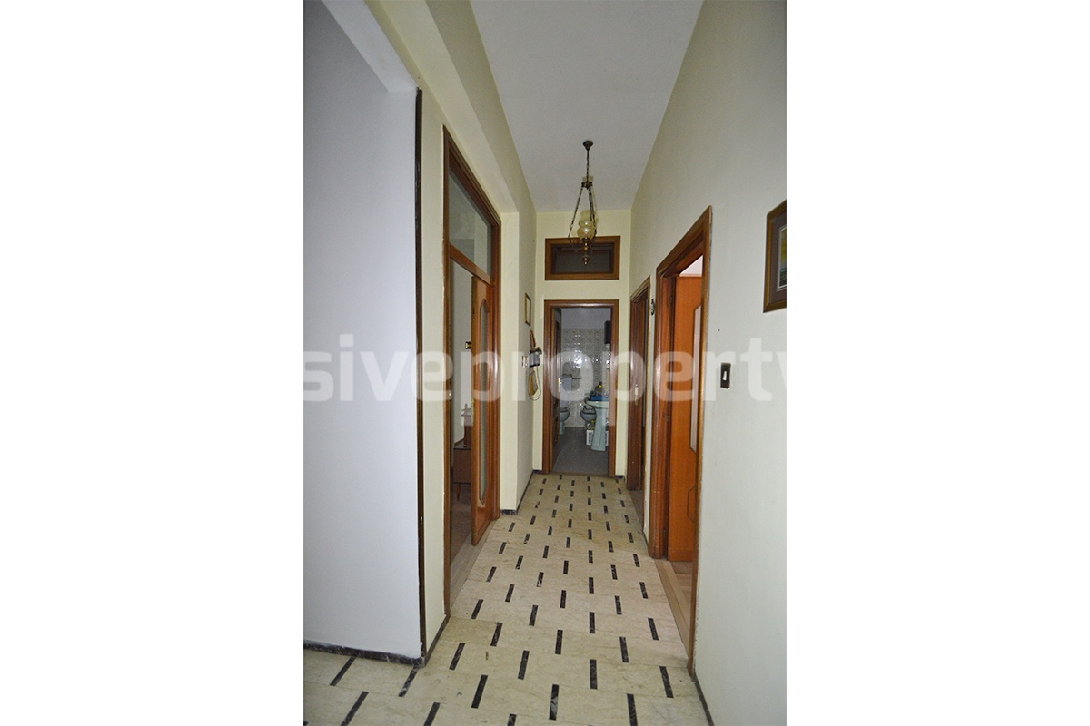Huge Townhouse with Marble Details - Stonework - Garage - Panoramic Terrace for Sale in Casalbordino - Abruzzo