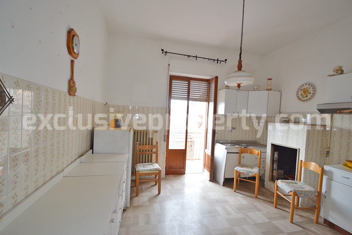 Huge Townhouse with Marble Details - Stonework - Garage - Panoramic Terrace for Sale in Casalbordino - Abruzzo