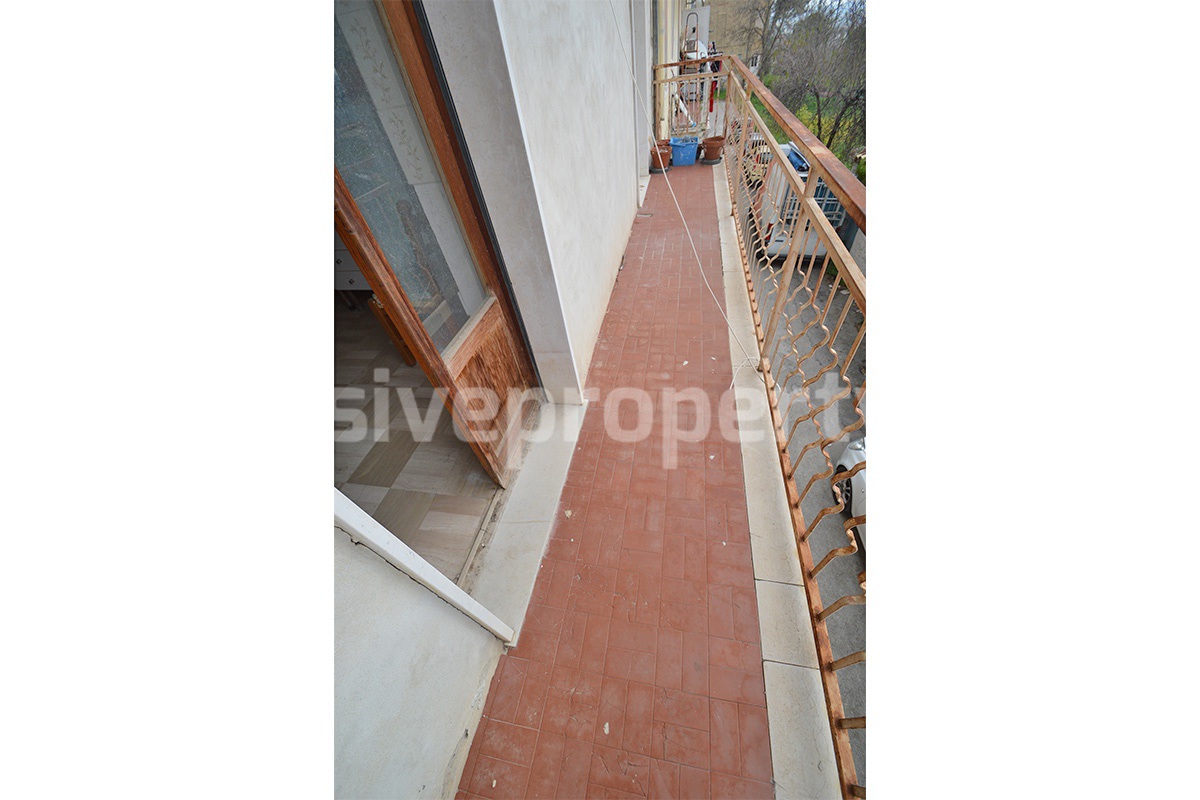 Huge Townhouse with Marble Details - Stonework - Garage - Panoramic Terrace for Sale in Casalbordino - Abruzzo