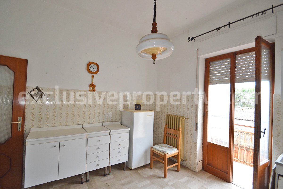 Huge Townhouse with Marble Details - Stonework - Garage - Panoramic Terrace for Sale in Casalbordino - Abruzzo
