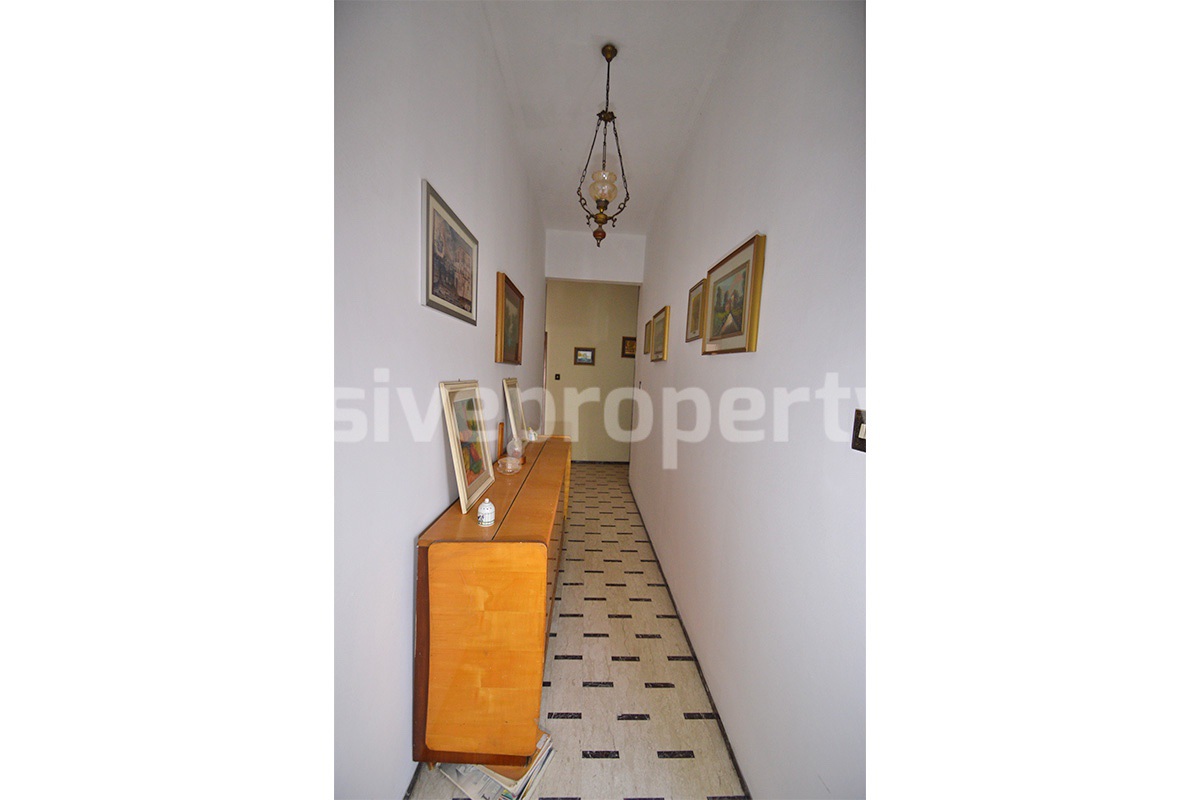 Huge Townhouse with Marble Details - Stonework - Garage - Panoramic Terrace for Sale in Casalbordino - Abruzzo