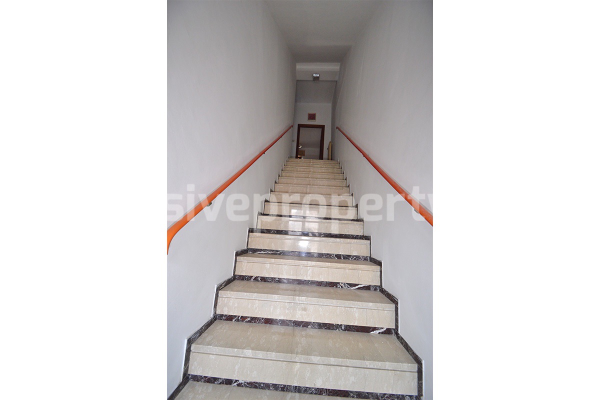 Huge Townhouse with Marble Details - Stonework - Garage - Panoramic Terrace for Sale in Casalbordino - Abruzzo
