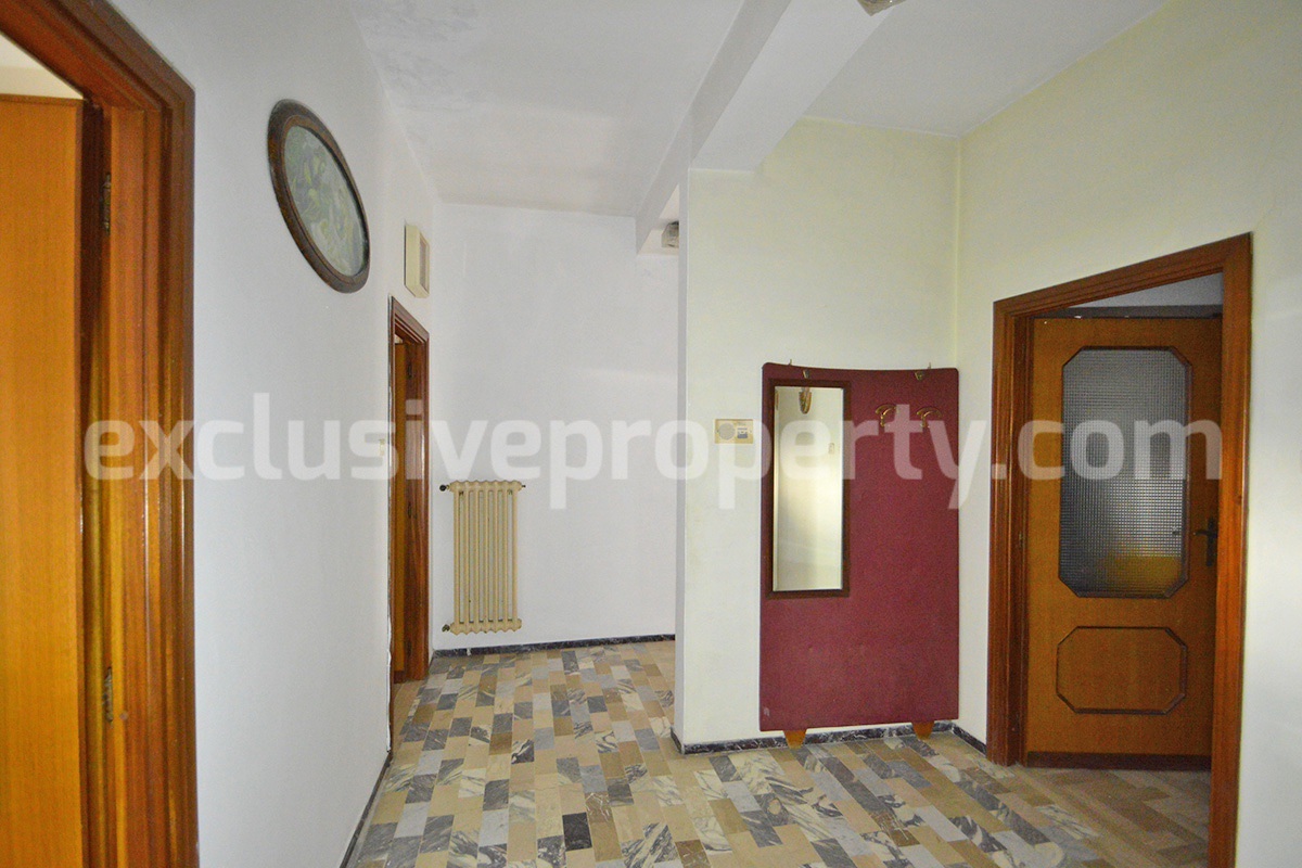 Huge Townhouse with Marble Details - Stonework - Garage - Panoramic Terrace for Sale in Casalbordino - Abruzzo