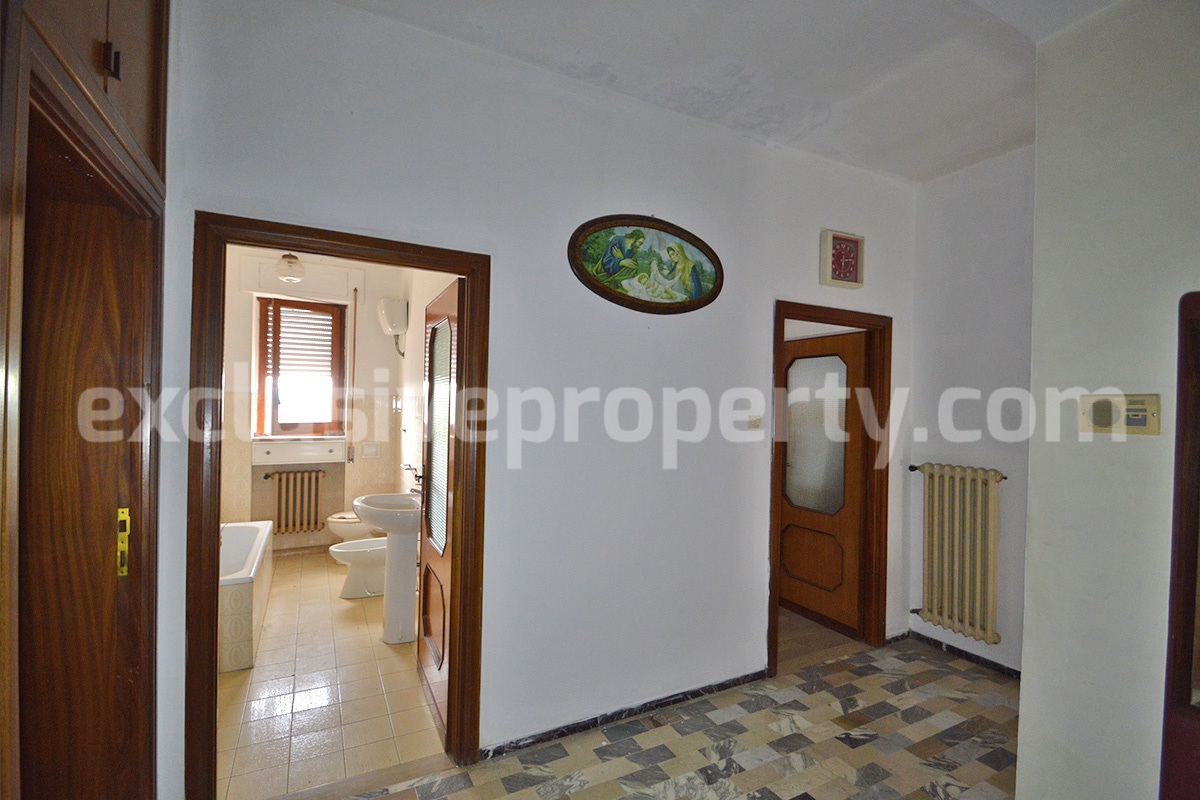 Huge Townhouse with Marble Details - Stonework - Garage - Panoramic Terrace for Sale in Casalbordino - Abruzzo