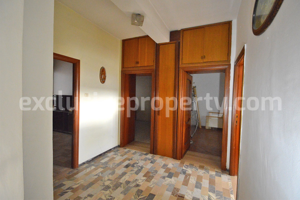 Huge Townhouse with Marble Details - Stonework - Garage - Panoramic Terrace for Sale in Casalbordino - Abruzzo