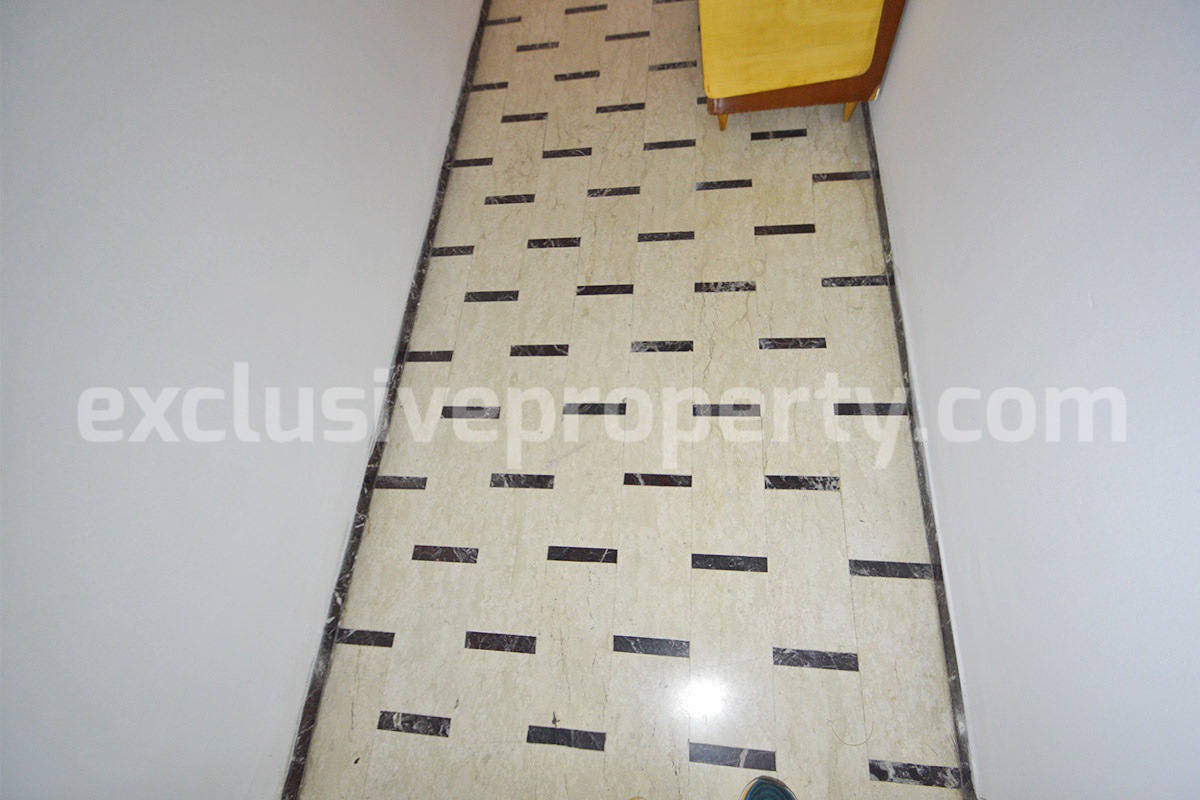 Huge Townhouse with Marble Details - Stonework - Garage - Panoramic Terrace for Sale in Casalbordino - Abruzzo