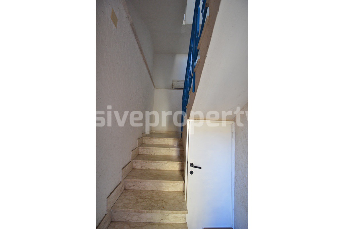 Sea View House with Garage - 3 Bedrooms and Balcony for Sale in Mafalda in Molise - Near the Adriatic Coast