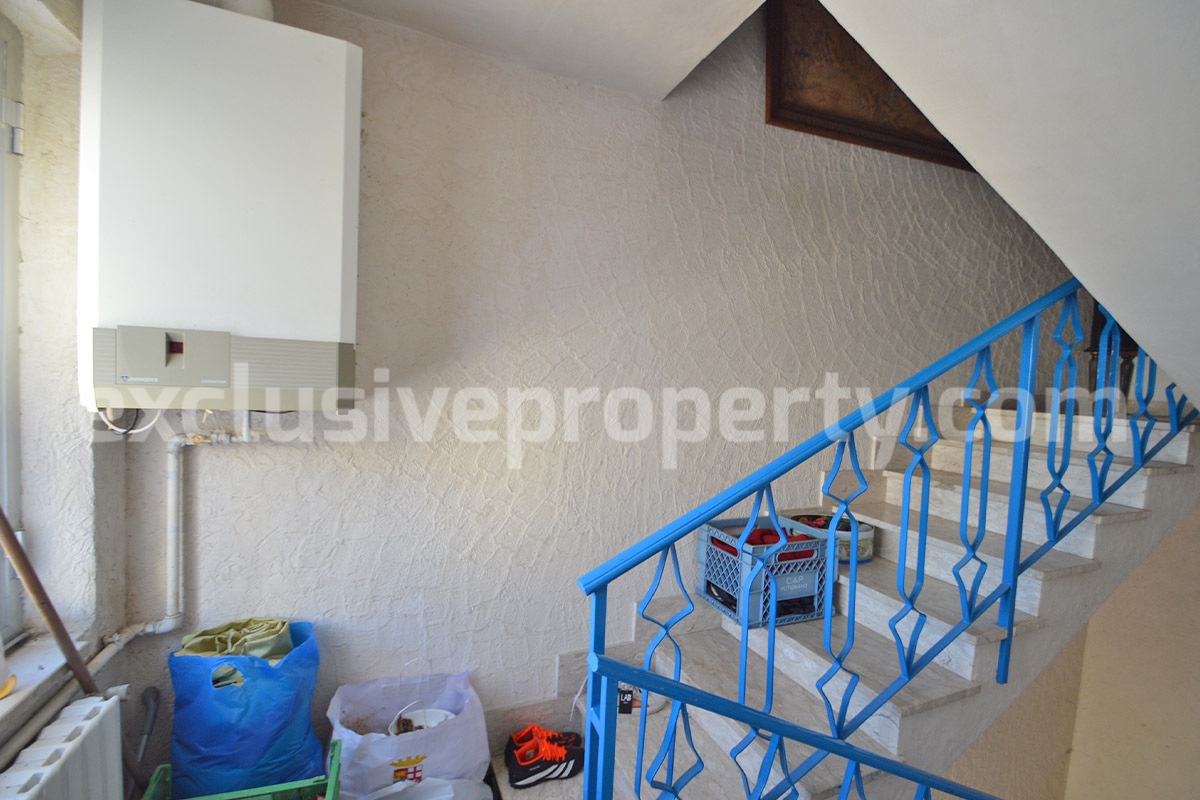 Sea View House with Garage - 3 Bedrooms and Balcony for Sale in Mafalda in Molise - Near the Adriatic Coast