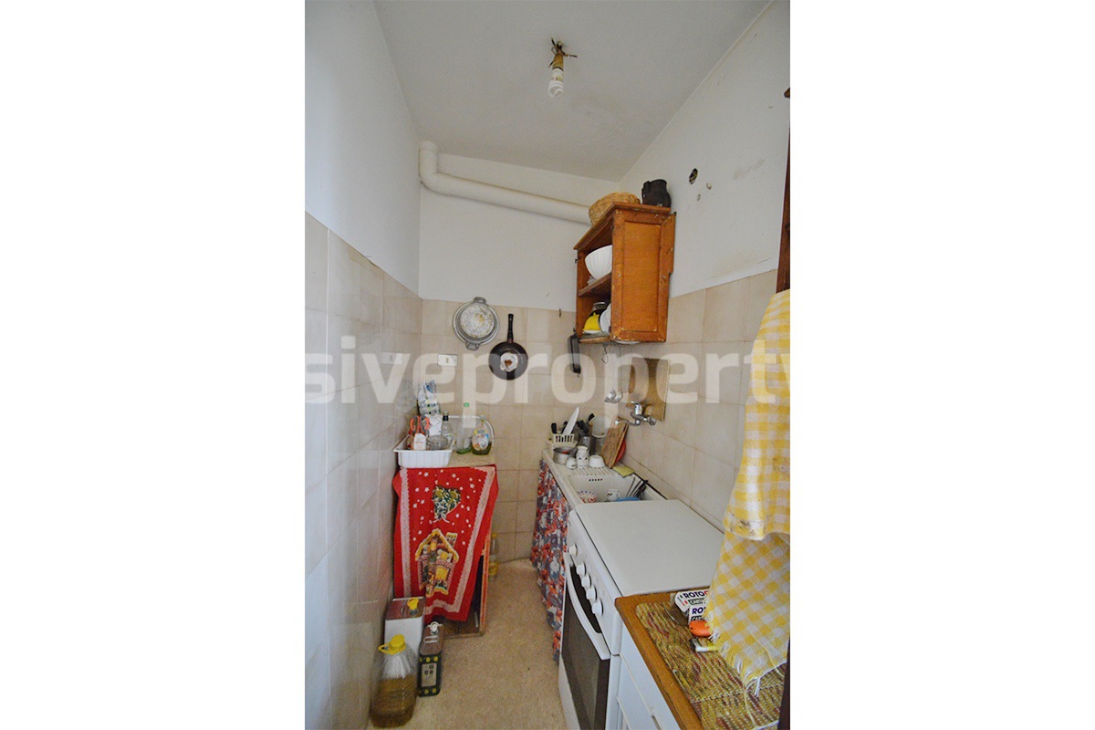 Sea View House with Garage - 3 Bedrooms and Balcony for Sale in Mafalda in Molise - Near the Adriatic Coast