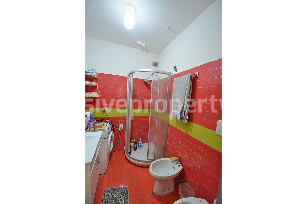 Sea View House with Garage - 3 Bedrooms and Balcony for Sale in Mafalda in Molise - Near the Adriatic Coast