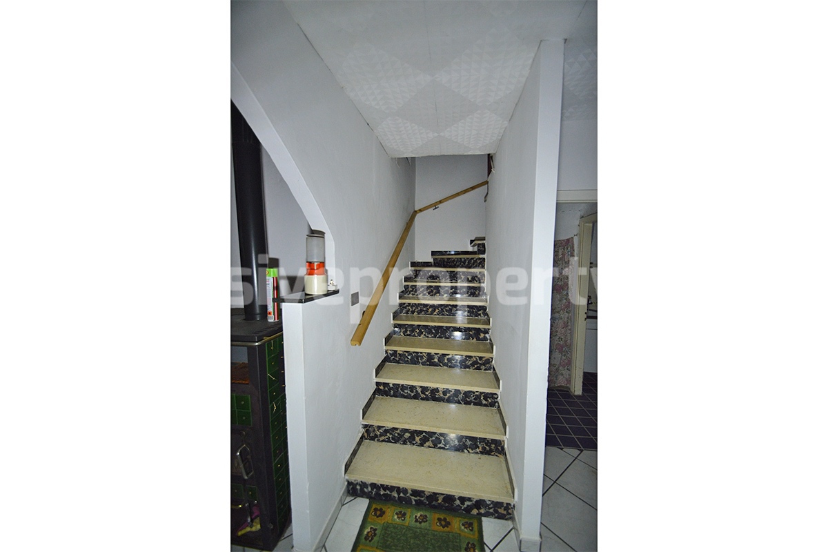 Move-In Ready Home with Garage - Garden and Large Outdoor Terrace for Sale in Carunchio in Abruzzo