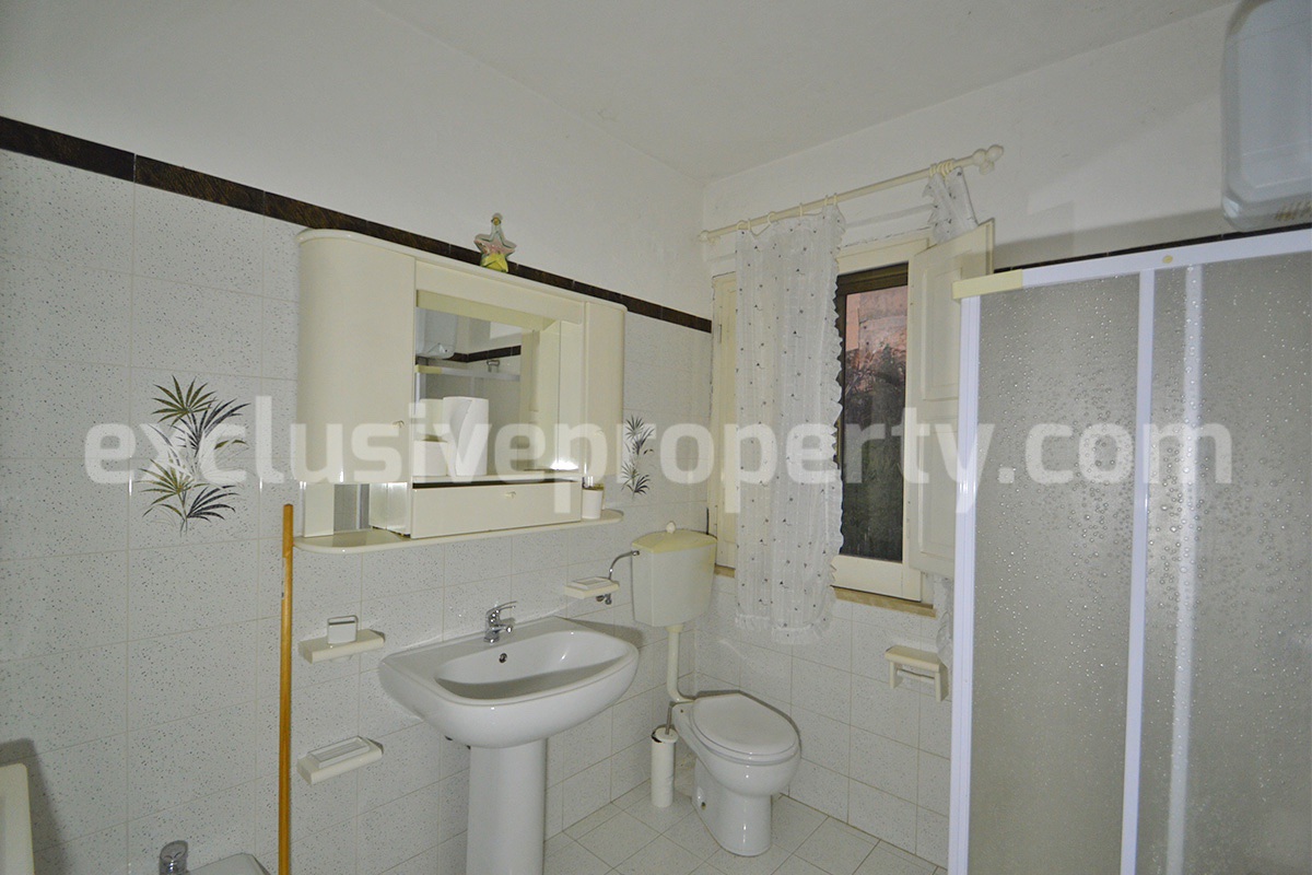 Move-In Ready Home with Garage - Garden and Large Outdoor Terrace for Sale in Carunchio in Abruzzo