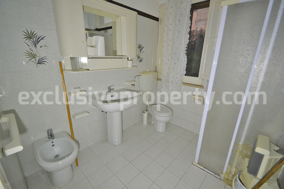 Move-In Ready Home with Garage - Garden and Large Outdoor Terrace for Sale in Carunchio in Abruzzo