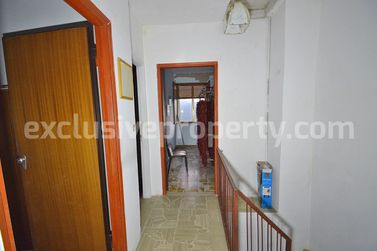 Move-In Ready Home with Garage - Garden and Large Outdoor Terrace for Sale in Carunchio in Abruzzo