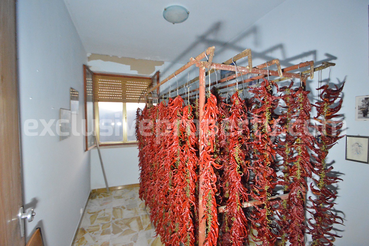 Move-In Ready Home with Garage - Garden and Large Outdoor Terrace for Sale in Carunchio in Abruzzo