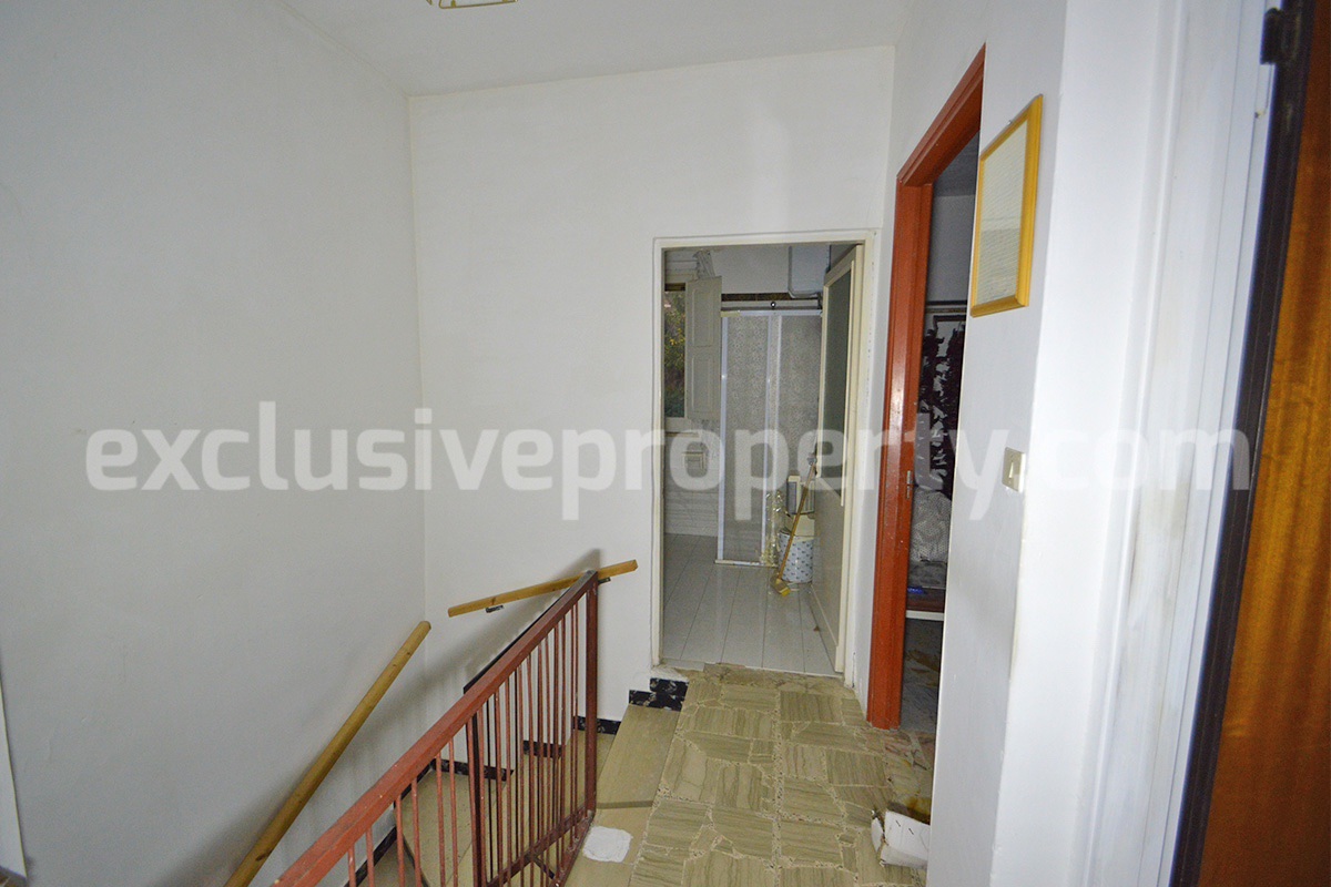Move-In Ready Home with Garage - Garden and Large Outdoor Terrace for Sale in Carunchio in Abruzzo