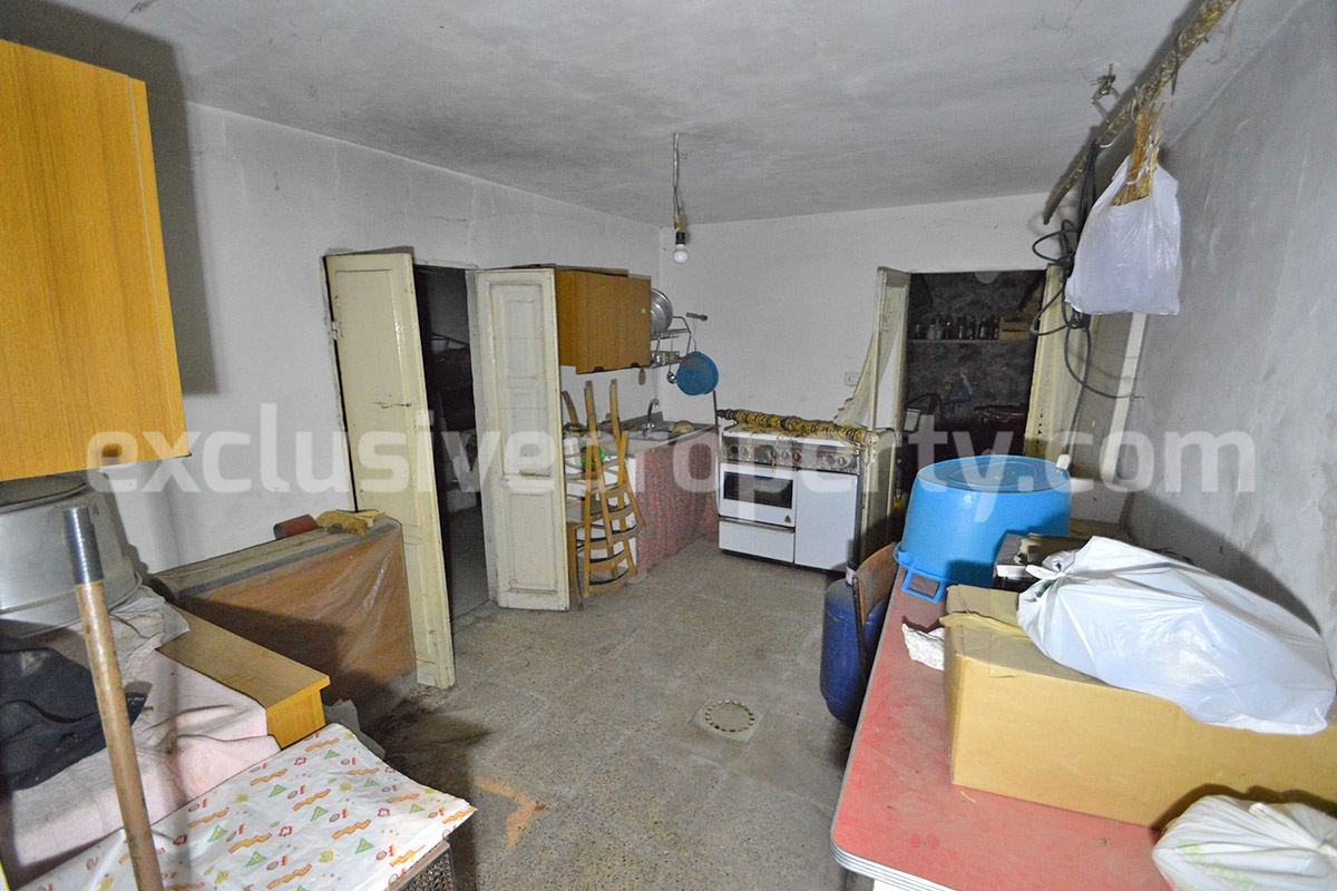 Move-In Ready Home with Garage - Garden and Large Outdoor Terrace for Sale in Carunchio in Abruzzo